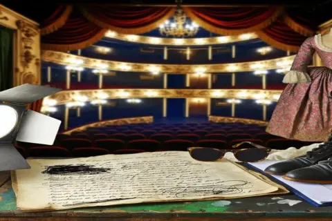 Część teatru z garderobami: tajemnice zaplecza scenicznego