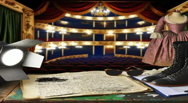Część teatru z garderobami: tajemnice zaplecza scenicznego