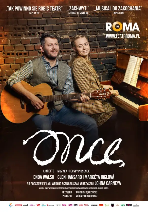 Opinie o musicalu Once w Teatrze Roma – co mówią widzowie?
