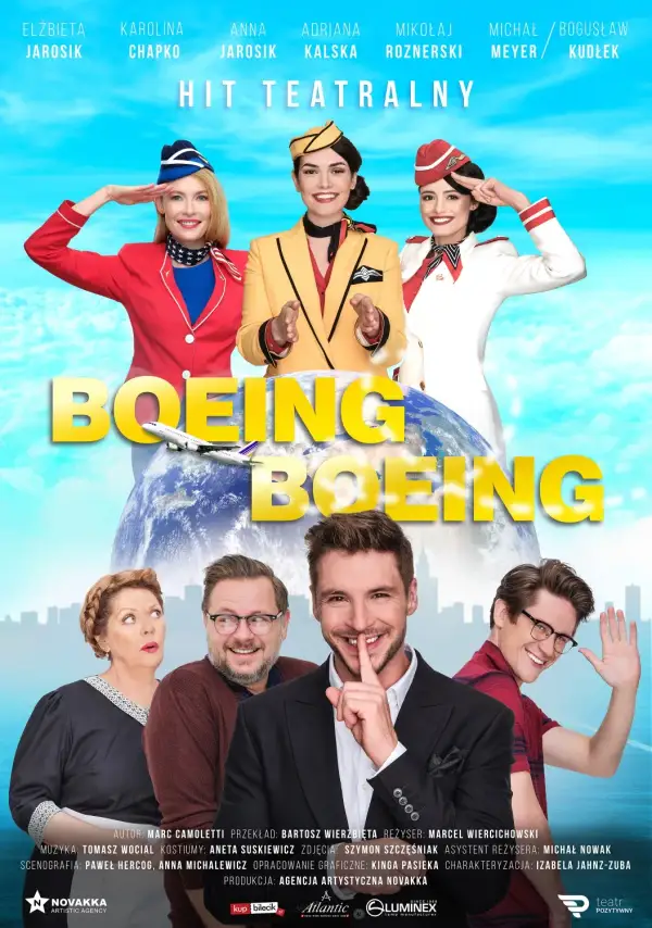 Boeing Boeing spektakl - nie przegap wyjątkowych występów i biletów